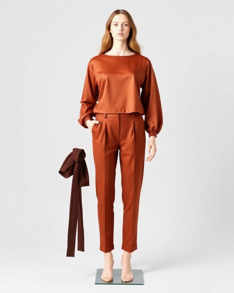 Women Beige Co-Ord Set