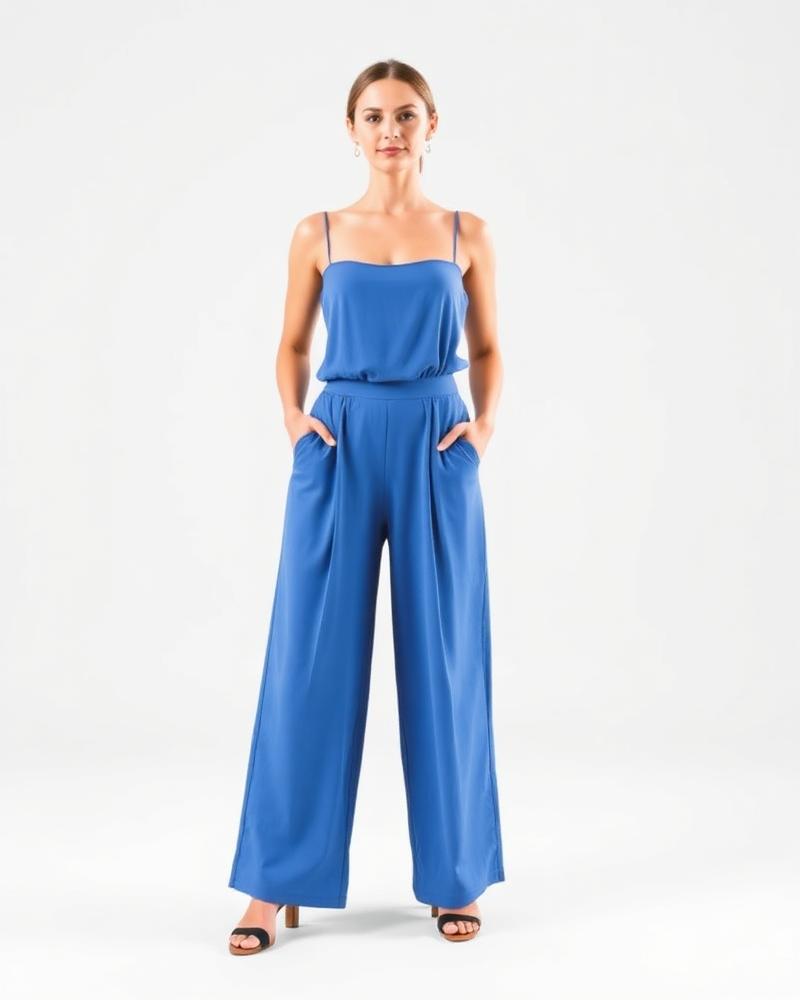 Women Blue Palazzo