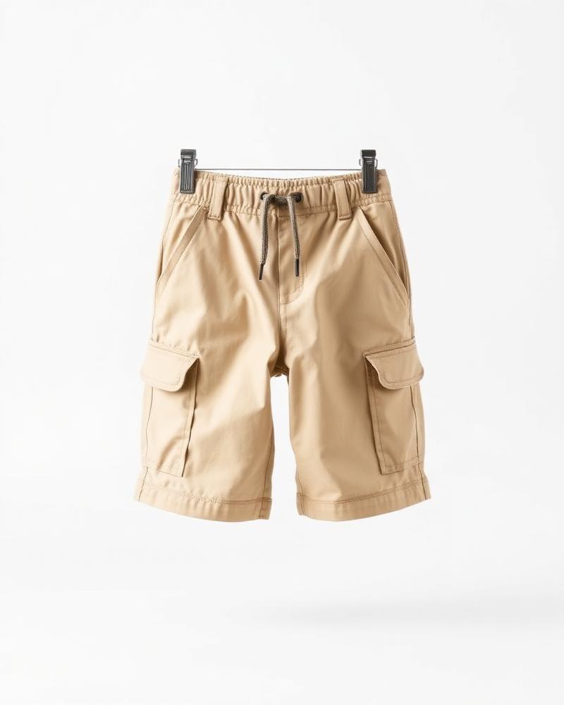 Boys Khaki Shorts