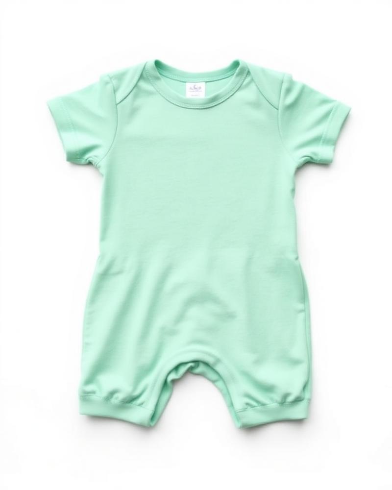 Baby Mint Green Romper